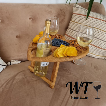 Wine & Snack Table HEART